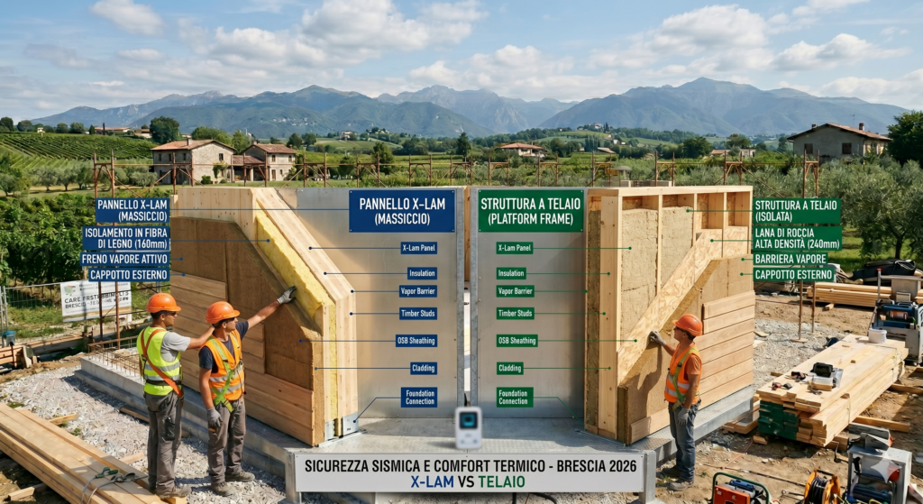 case prefabbricate antisismiche brescia isolamento termico bioedilizia classe A4